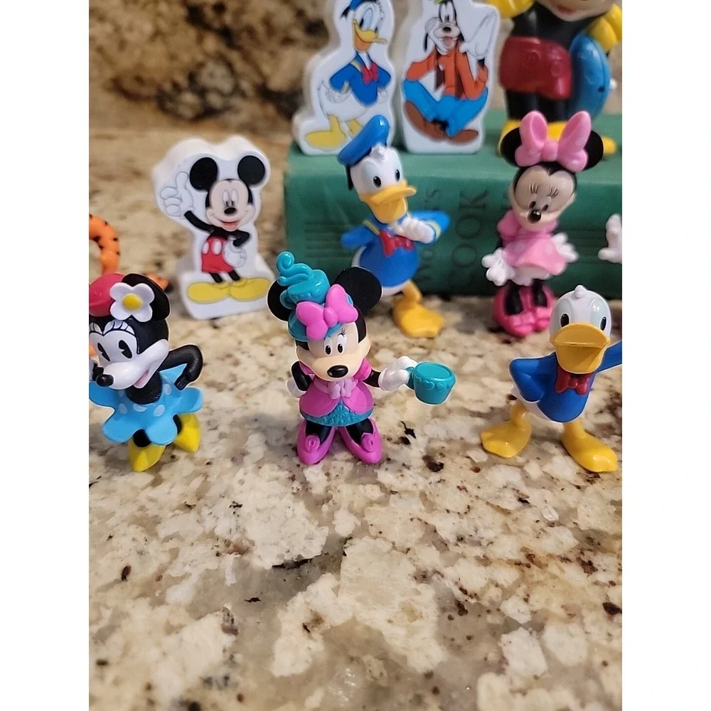 Mickey Mouse and Friends Toys Set Figures Lot Cake Topper Figurines Lot Of 17